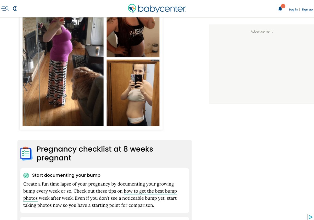 BabyCenter|8 周 Checklist:把内容转成行动